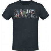 Marvel - Marvel T-shirt - Mavel - Logo - S XXL - för Herr - svart