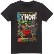Marvel - Marvel T-shirt - Thor - serieomslag i retrostil - M 3XL - för Herr - svart