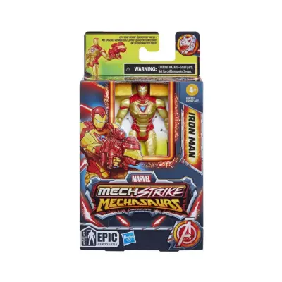 Marvel Mech Strike: Mechasaurus - Iron Man (6) Action Figure