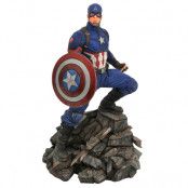 Marvel Movie Premier Collection Avengers Endgame Captain America resin statue 30cm