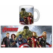 Marvel - Mug -Avengers 2 Age Of Ultron - Groupe 1 Cap