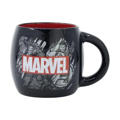 Marvel Pattern - Globe Mug In Gift Box (380ml)