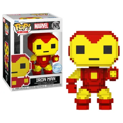 Marvel POP! 8-Bit Vinyl Figure Iron Man #1429