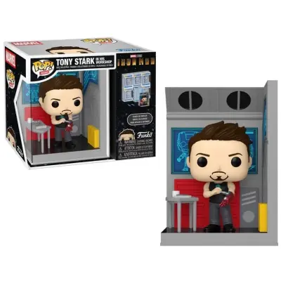MARVEL - POP Nooks - Tony Stark in his workshop