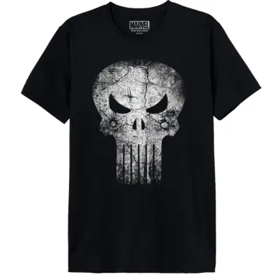 Marvel - Punisher Skull Distress - T-Shirt Men (Xl)