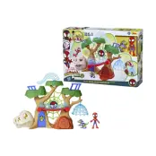 Marvel: Spidey And His Amazing Friends - Dino Webs Treehouse Playset