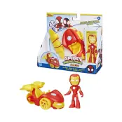 Marvel: Spidey and his Amazing Friends - Iron Man & Iron Racer (F7458)