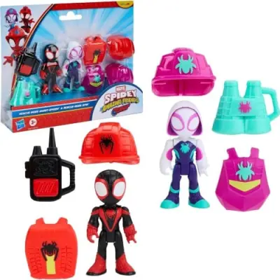 Marvel Spidey and His Amazing Friends: Miles Morales & Ghost-Spider Rescue 2-Pack (G3044)
