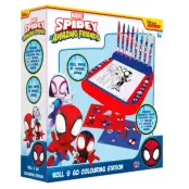 Marvel Spidey roll & go colouring station