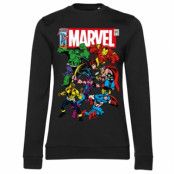Marvel Team-Up Girly Sweatshirt, Sweatshirt