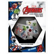 Marvel Tech Sticker Pack Avengers Heroes