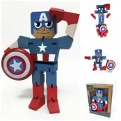 Marvel - Wooden Figure - Captain America - 20Cm