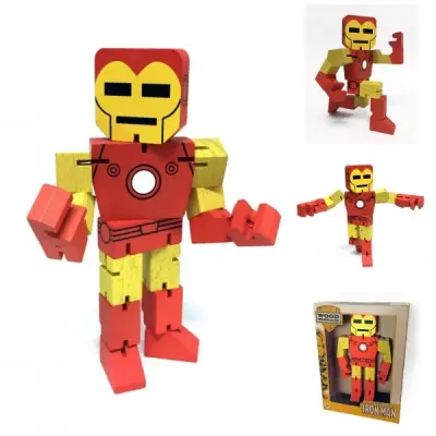 Marvel - Wooden Figure - Iron Man - 20Cm