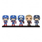 Marvel: Year of the Shield POP! Vinyl Figure 5-Pack Captain America: Through the Ages 9 cm