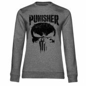 Marvel's The Punisher Big Skull Girly Sweatshirt, Sweatshirt