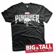 Marvel's The Punisher Distressed Logo Big & Tall T-Shirt, T-Shirt