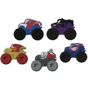Monster Jam Mini Jams Marvel 5 Pack