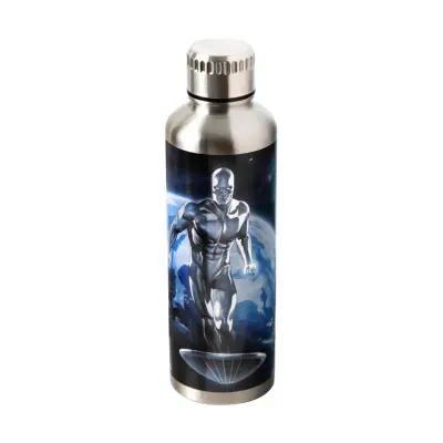 Paladone Marvel: Fantastic 4 - Silver Surfer Metal Water Bottle