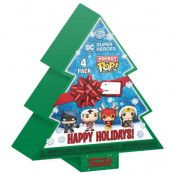 Pocket POP pack 4 figures Marvel Tree Holiday Exclusive