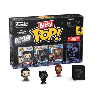 POP Marvel - Bitty 4-Pack - Loki 2.5 cm