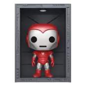 POP Marvel Deluxe Hall of Armor Iron Man Model 8 Silver Centurion PX Exclusive 9 cm