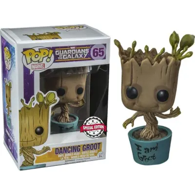 POP Marvel Guardians Of The Galaxy - Dancing I Am Groot Exclusive #65