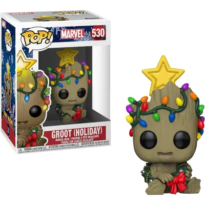 POP Marvel Marvel Groot Holiday Christmas Exclusive