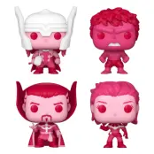 POP Marvel Valentines Pocket 4-Pack 4 cm