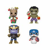 POP pack 4 figures Marvel Holiday Exclusive