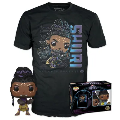 POP Set & Tee Marvel Black Panther Shury Exclusive