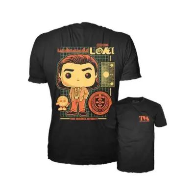 Pop! Tee: Marvel - Loki TVA (L)