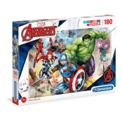 Pussel Marvel Avengers Supercolor 180 pcs 48.5x33.5cm