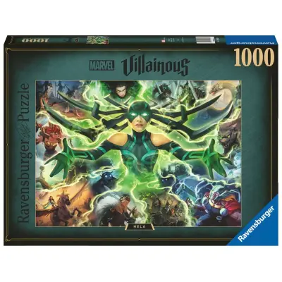 Pussel Marvel Villainous Hela 1000Pc