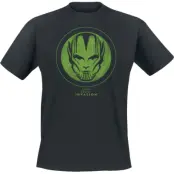 Secret Invasion - Marvel T-shirt - Skrull Logo - S M - för Herr - svart