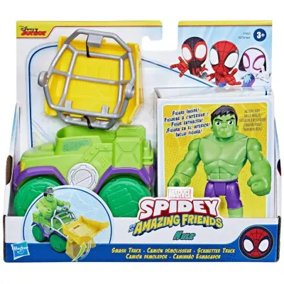 Spidey Amazing Friends Hulk Smash Truck - Spiderman -  Leksaksaffären