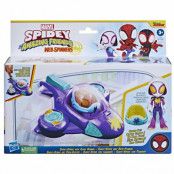 Spidey Amazing Friends Web-Spinners Ghost-Spider with Glide Spinner