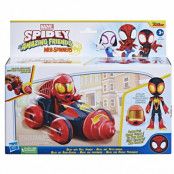 Spidey Amazing Friends Web-Spinners Miles with Drill Spinner
