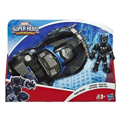 Super Hero Adventures Black Panther med fordon