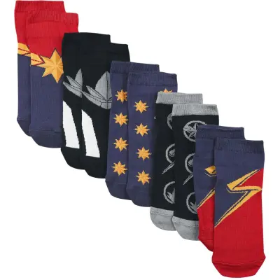 The Marvels - Marvel Strumpor - EU 35-38 - för Dam - flerfärgad