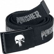 The Punisher - Marvel Bälte - Skull - för Herr - svart