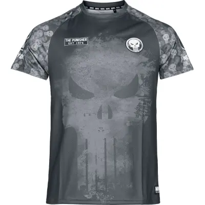 The Punisher - Marvel Jersey - 74 - Soccer Jersey - S XXL - för Herr - svart