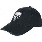 The Punisher - Marvel Keps - Logo - för Herr - svart