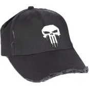 The Punisher - Marvel Keps - Skull Logo - för  svart