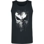 The Punisher - Marvel Linnen - Abstract Skull - S XXL - för Herr - svart