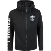 The Punisher - Marvel Luvjacka - Logo Skull - S XXL - för Herr - svart