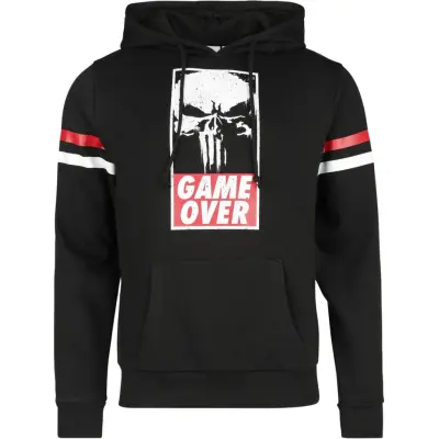 The Punisher - Marvel Luvtröja - Game Over - M L - för Herr - svart