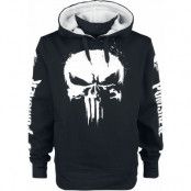 The Punisher - Marvel Luvtröja - Skull - L XXL - för Herr - svart