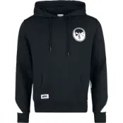 The Punisher - Marvel Luvtröja - Skull - S L - för Herr - svart/vit