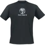 The Punisher - Marvel T-shirt - Logo - S XXL - för Herr - svart