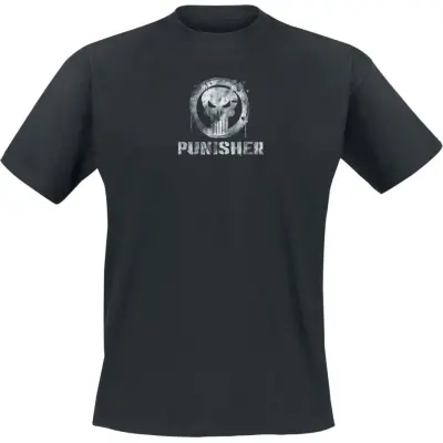 The Punisher - Marvel T-shirt - Logo - S XXL - för Herr - svart